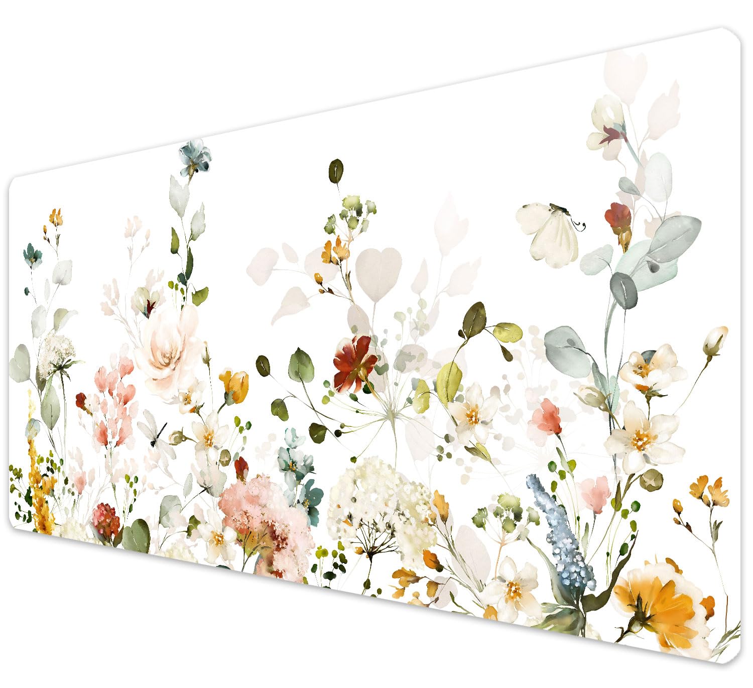 French KOKO Desk Mat, Large Desk Pad Large Mouse Pad Cute Desk Accessories Home Office Essentials XL Desk Mat Desk Pad Keyboard Mouse Desk Pads