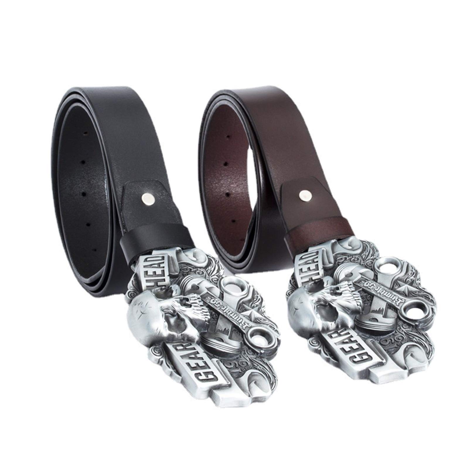 Ceinture Avec Boucle Couteau Intégré Tête De Mort Ghost Punisher