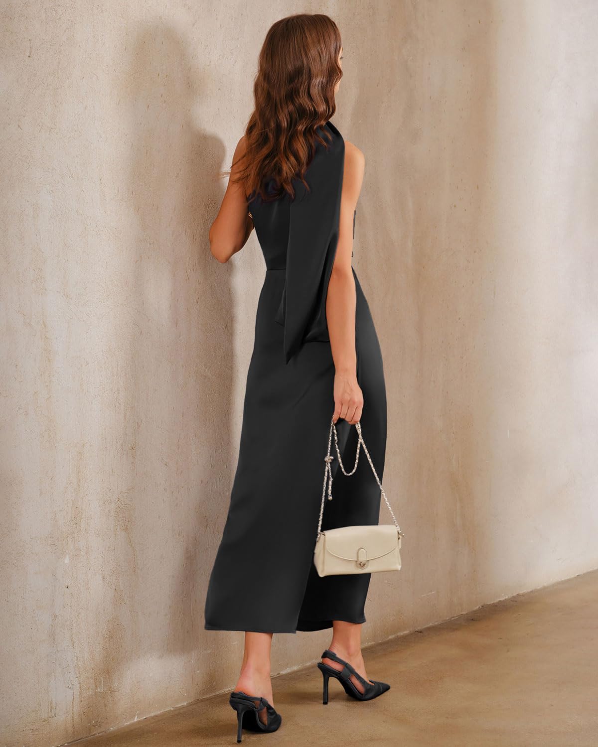 RIHOAS Women's Formal Dress, Elegant Wedding Guest Bridesmaid Cocktail Gown for Spring Summer Garden Party Evening Fiesta
