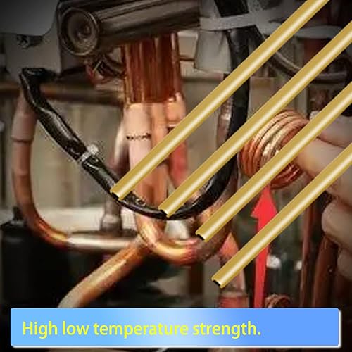 Miniatura 3 de Aopin Tubo redondo de latón con diámetro interior de tubo de cobre de 0.024 in  150 pulgadas x diámetro exterior de 0.039 in  125 pulgadas, tubo de