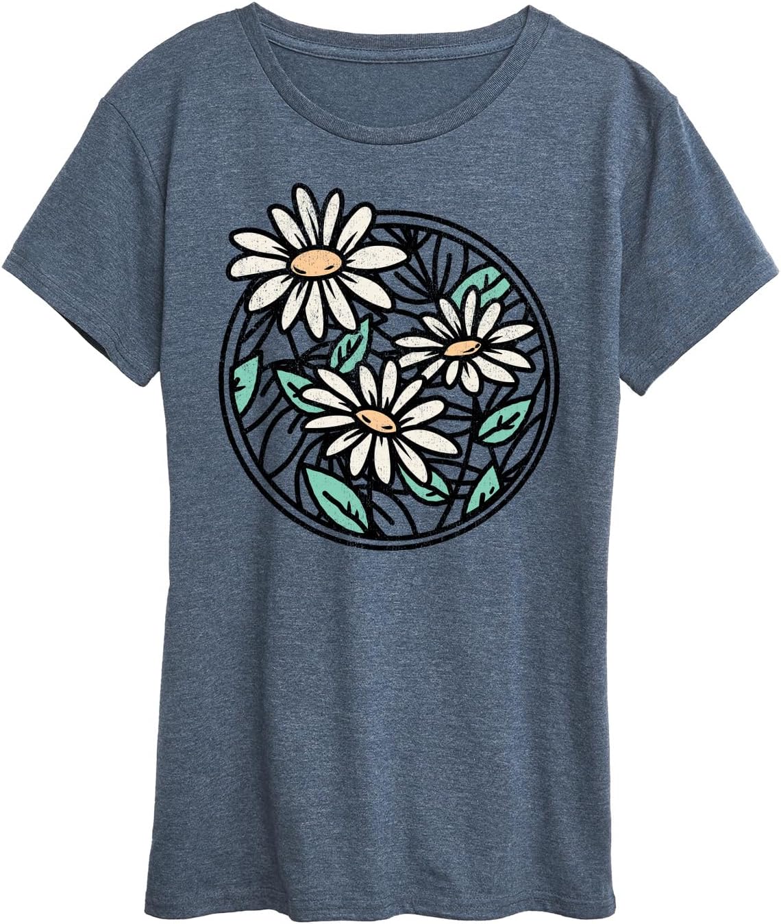 【CPGN STUDIO】Daisy Flower Pigment Short Sleeve T-shirt il_340x270.1016508682_ildk.jpg