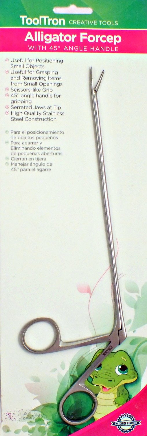 Tooltron Alligator Forcep 8in, Stainless Steel, Multicolour