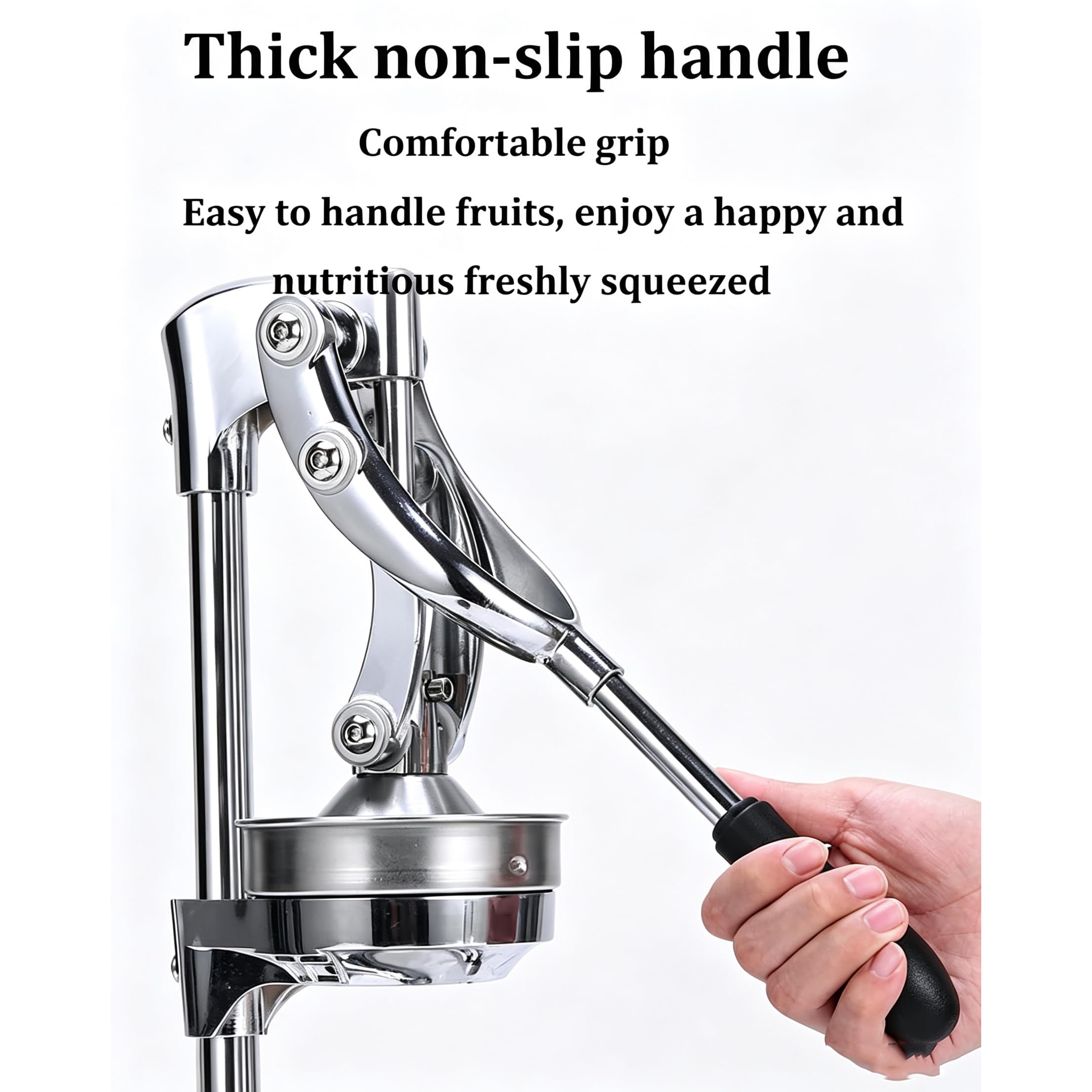 Exprimidor De Hierro Fundido, Manual | extractor de prensa manual eficiente, para naranja, lima, limón y granada: resuelve las necesidades de exprimir jugo rápidame