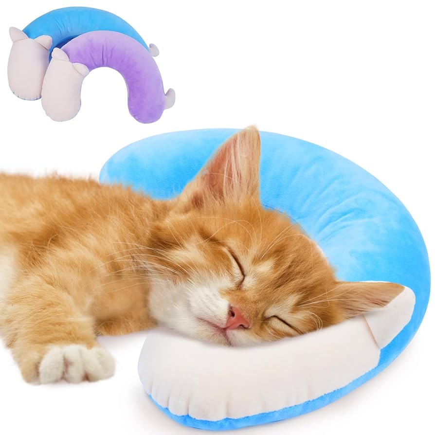 Amazon.co.jp: IECOii あごのせ枕 犬猫 柔らかい マイクロ