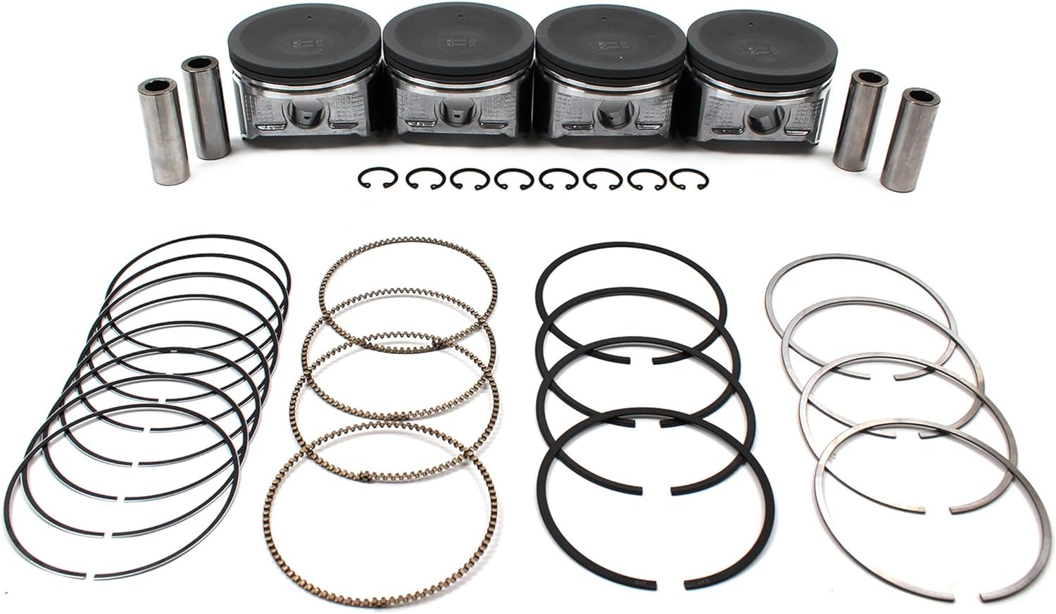 CNS Engine Piston with Ring Set Compatible with 9397