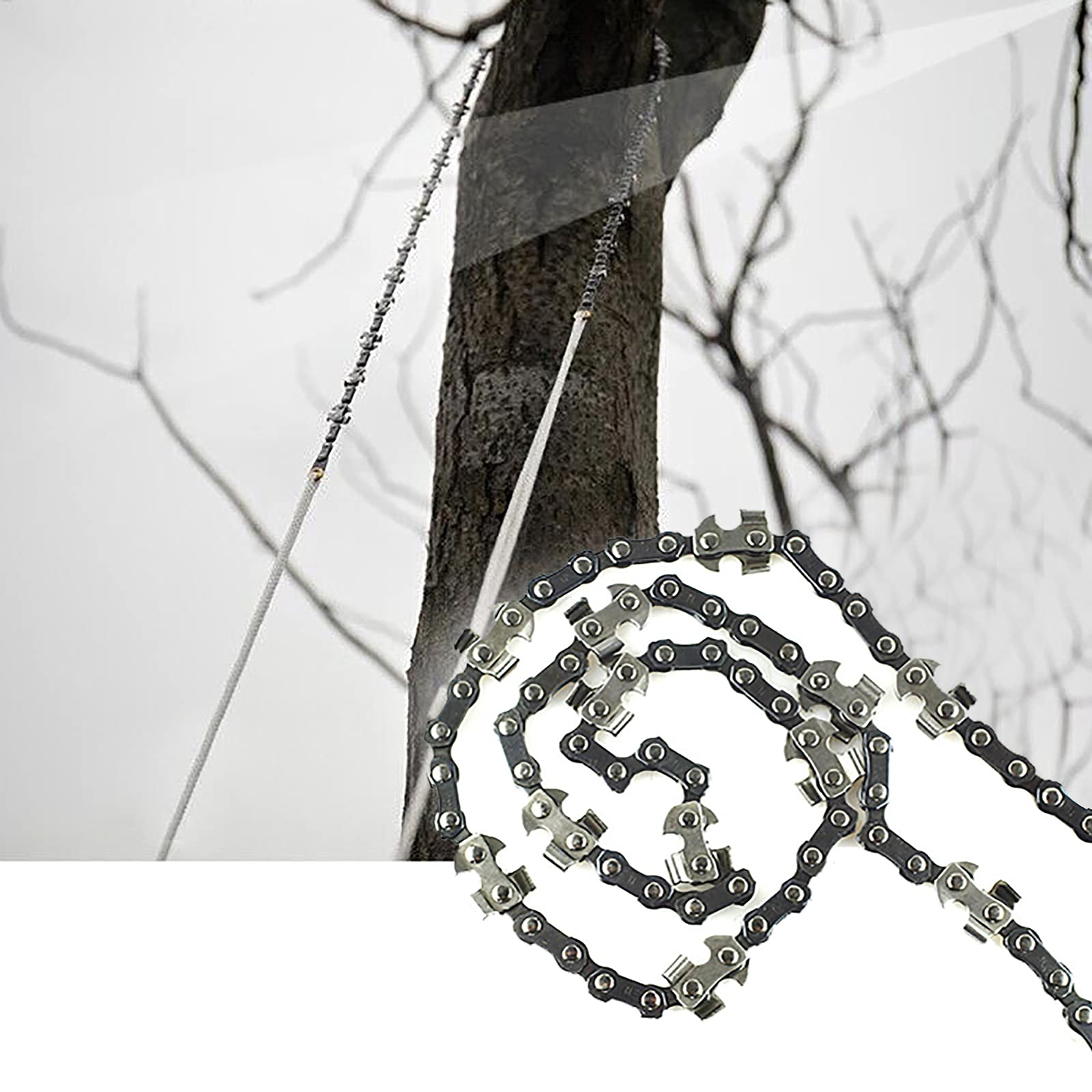 48" Hohe Reach Limb Handkettensäge Kit, Seilwurf Gewichtstasche Extremität Zweig des Baumes