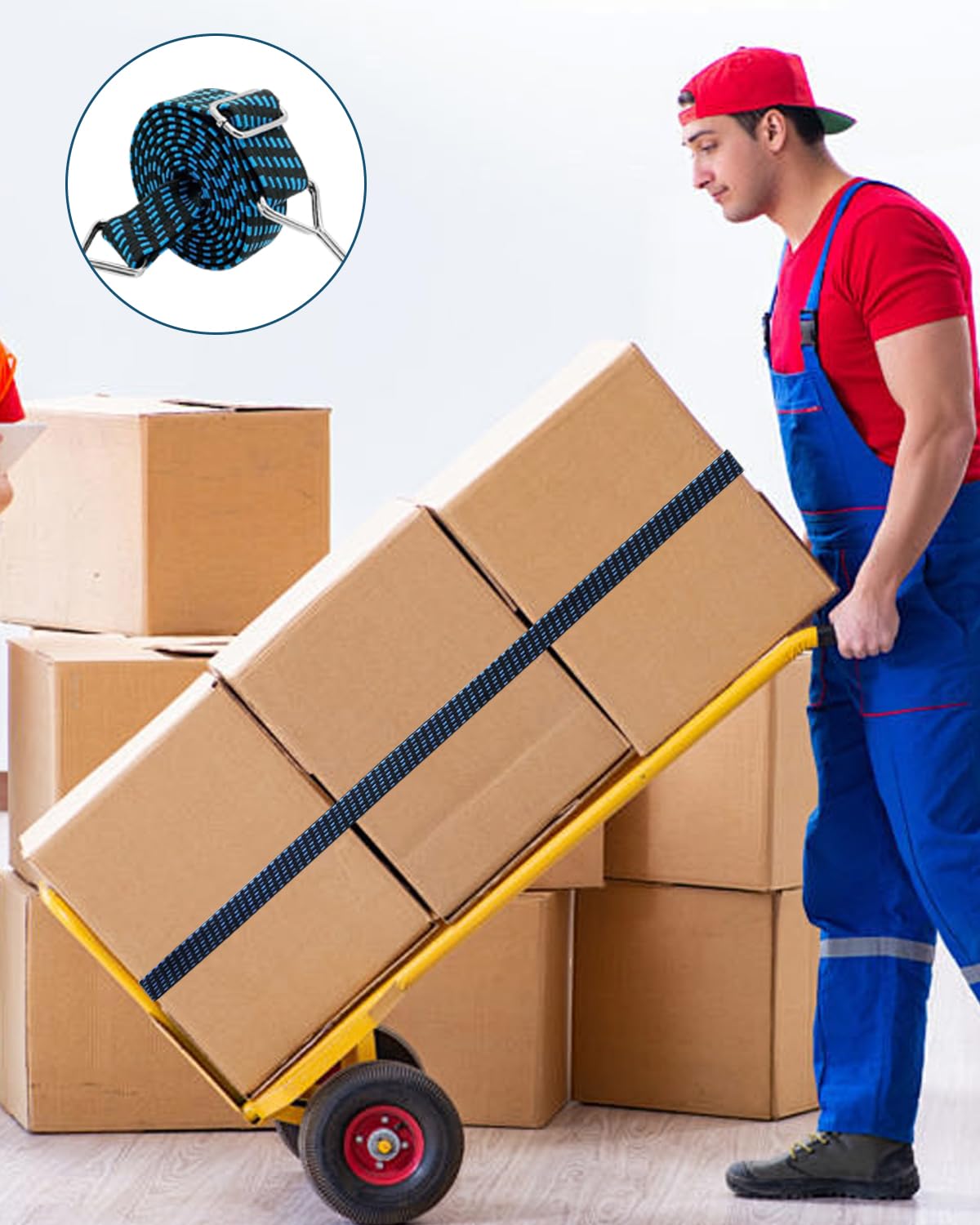 Verstellbar Spanngummi Mit Haken,4er Expander Mit Haken