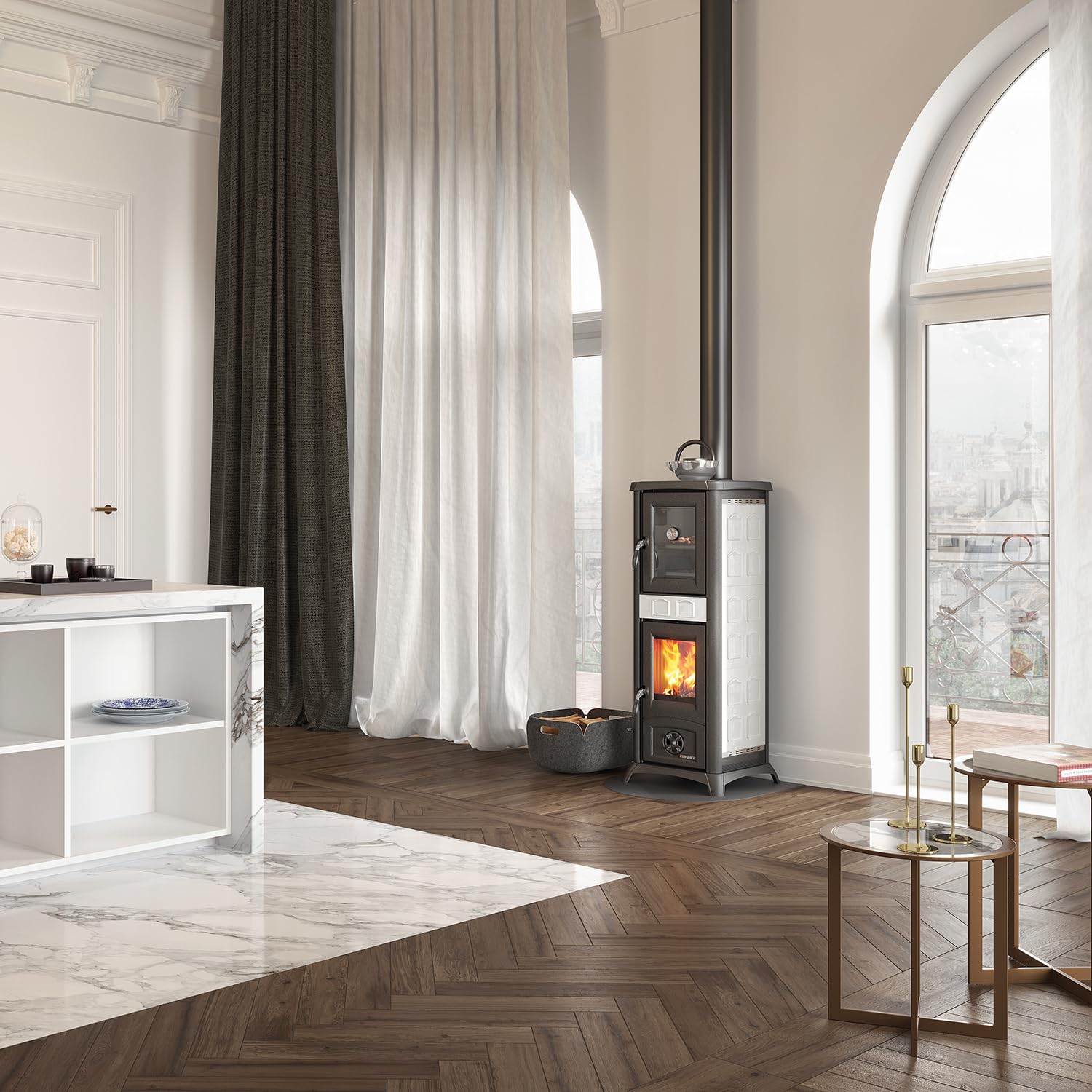 Stufa legna Nordica 5.0
