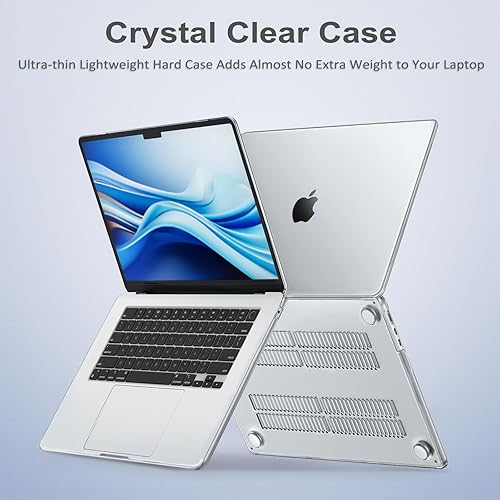 Miniatura 3 de MOSISO Funda compatible con MacBook Air de 15 pulgadas 2026, 2025, 2024, 2023, versión M4, A3241, M3, A3114, M2, A2941, pantalla de retina líquida,