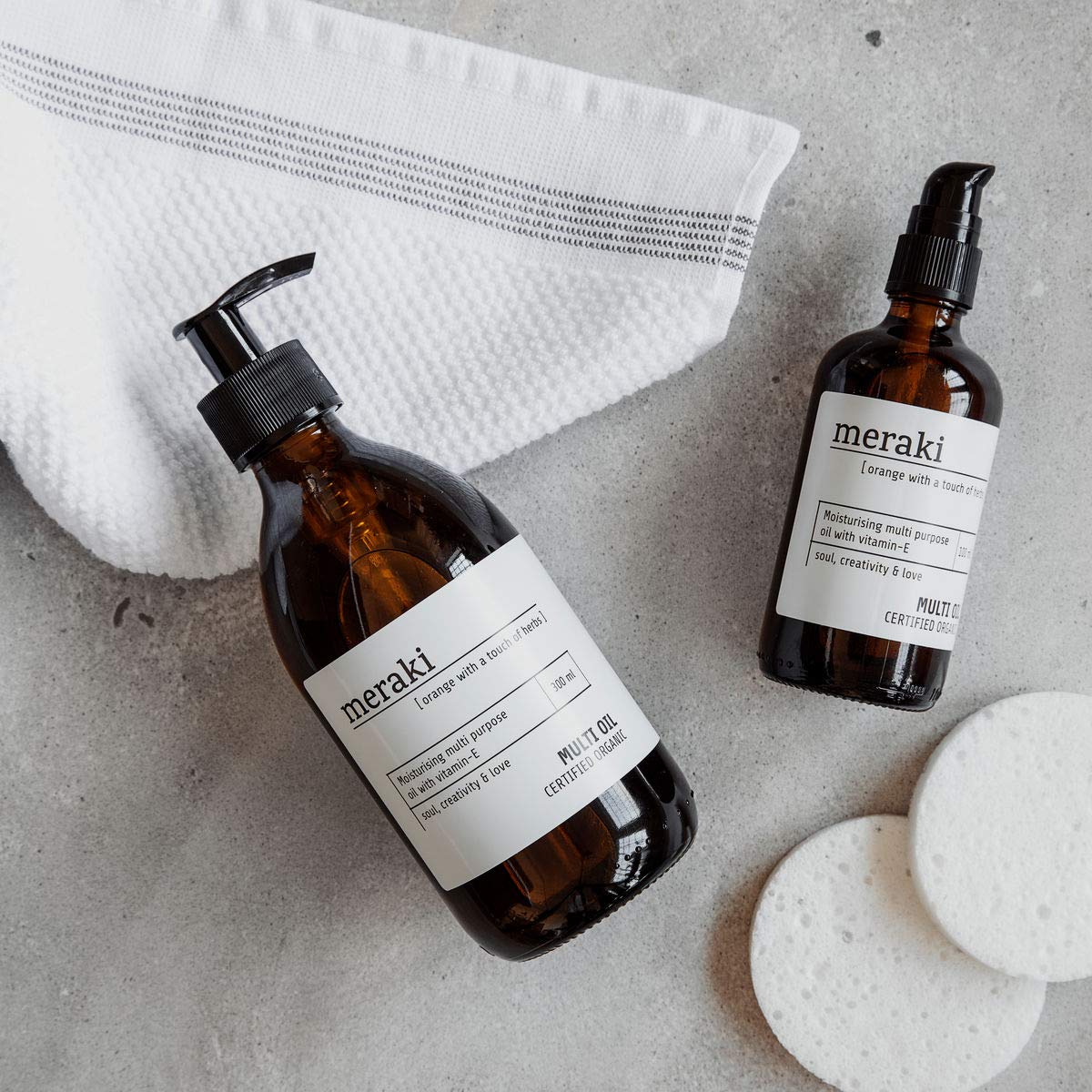 Meraki Multi-Öl, Orange & herbs, 300 ml