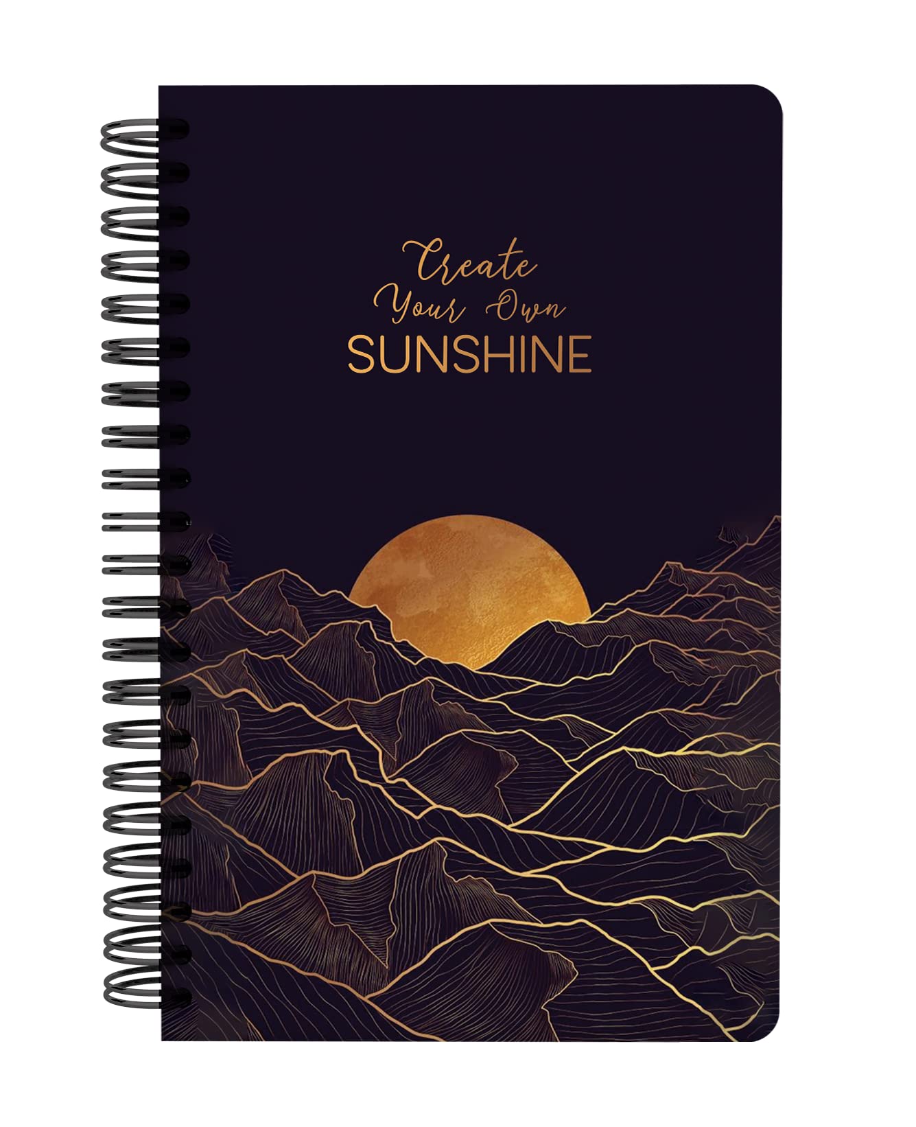 TINYCHANGE Weekly Work Planner | Undated for 12 Months | Monthly Expense & Meal Trackers | Goals Diary; To-do List; Appoinment Organizer | Hardcover A5 Size Hard Cover; Lay-Flat | Free 400 Stickers