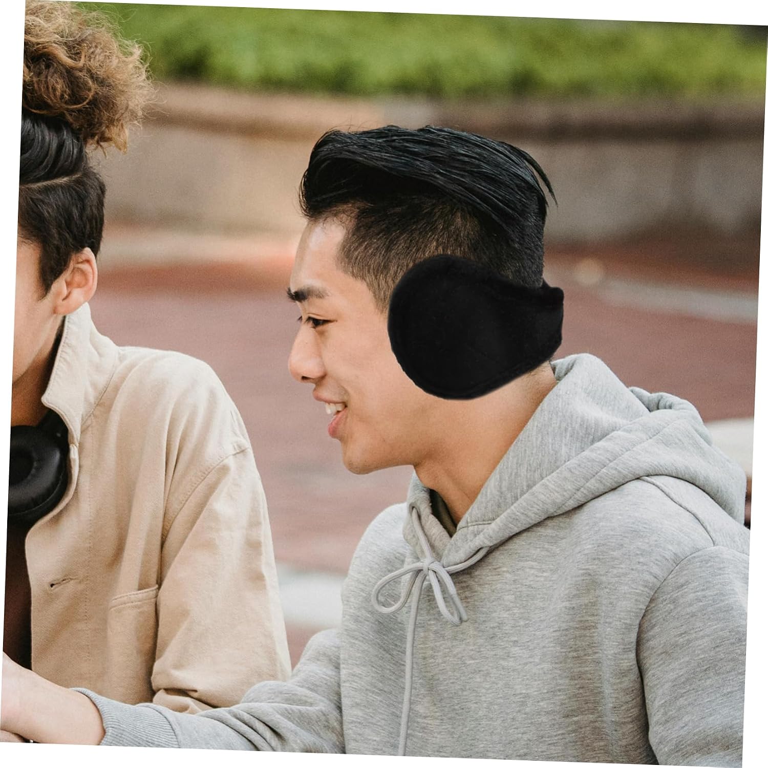 Beavorty Fleece Winter Ear Muffs for Men and Women Warm Soft Earmuffs for Cold Weather Adjustable Ear Covers for Skiing and Outdoor Activities