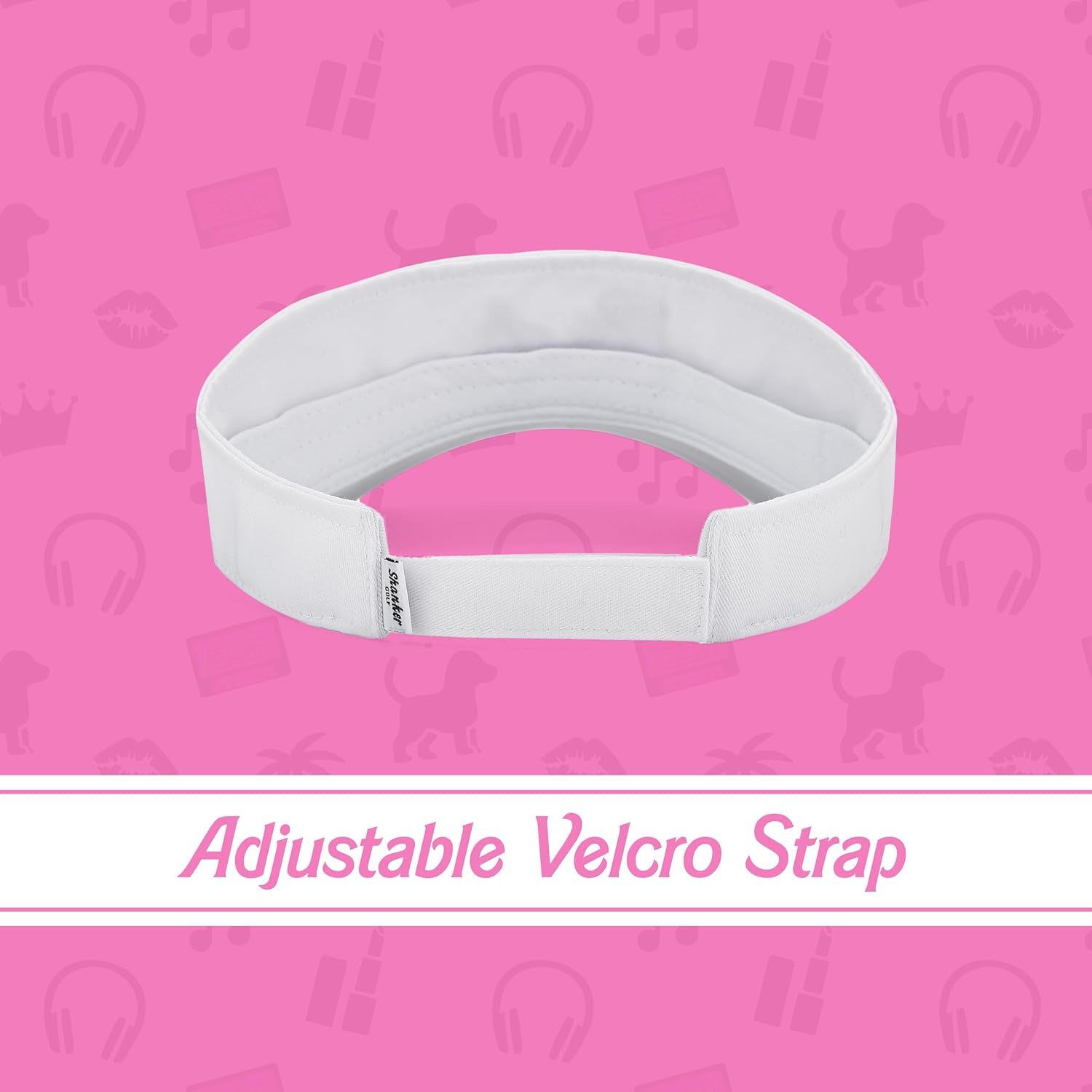 Shanker Golf - Birdie Women's Golf Visor - 100% Cotton Golf Visor for Ladies - Women's Golf Hat - Image 4