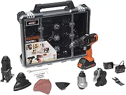 BLACK+DECKER Kit Ferramentas Matrix 6x1 MTX20K6A-BR 20V