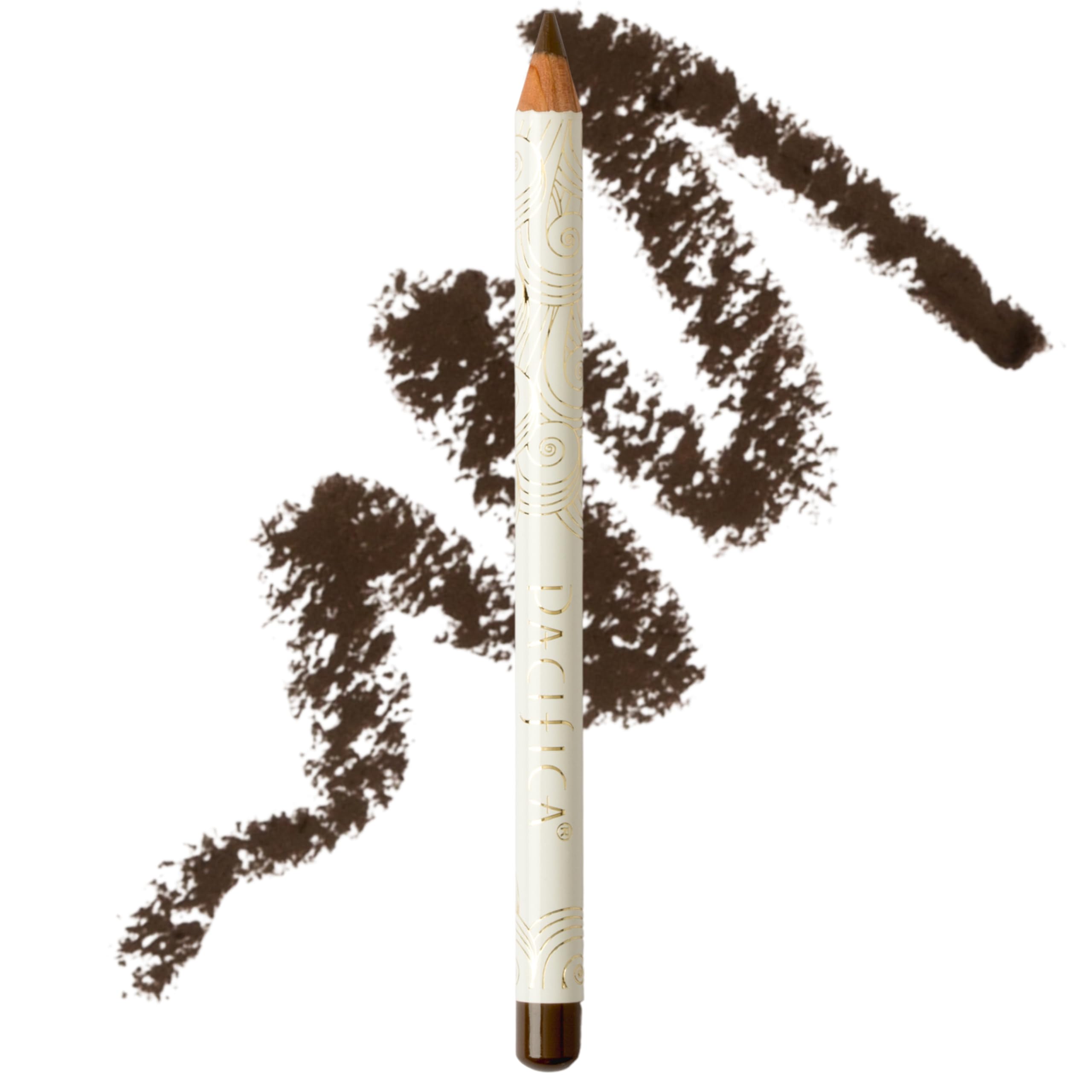 Pacifica Waterproof Eyeliner Pencil Fringe Brown Liner Longwear Smudge-Proof Eye Liner Eye Makeup Vegan Cruelty-Free Ophthalmologist Tested