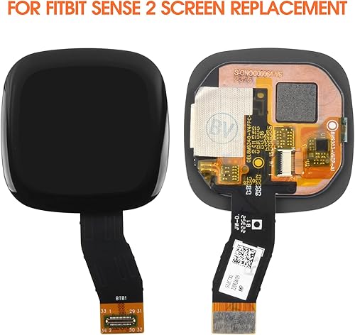 Miniatura 2 de Pantalla para Fitbit Sense 2 SmartWatch Reemplazo de pantalla para Sense 2 Pantalla LCD Pantalla táctil Digitalizador Asamblea Piezas de reparación