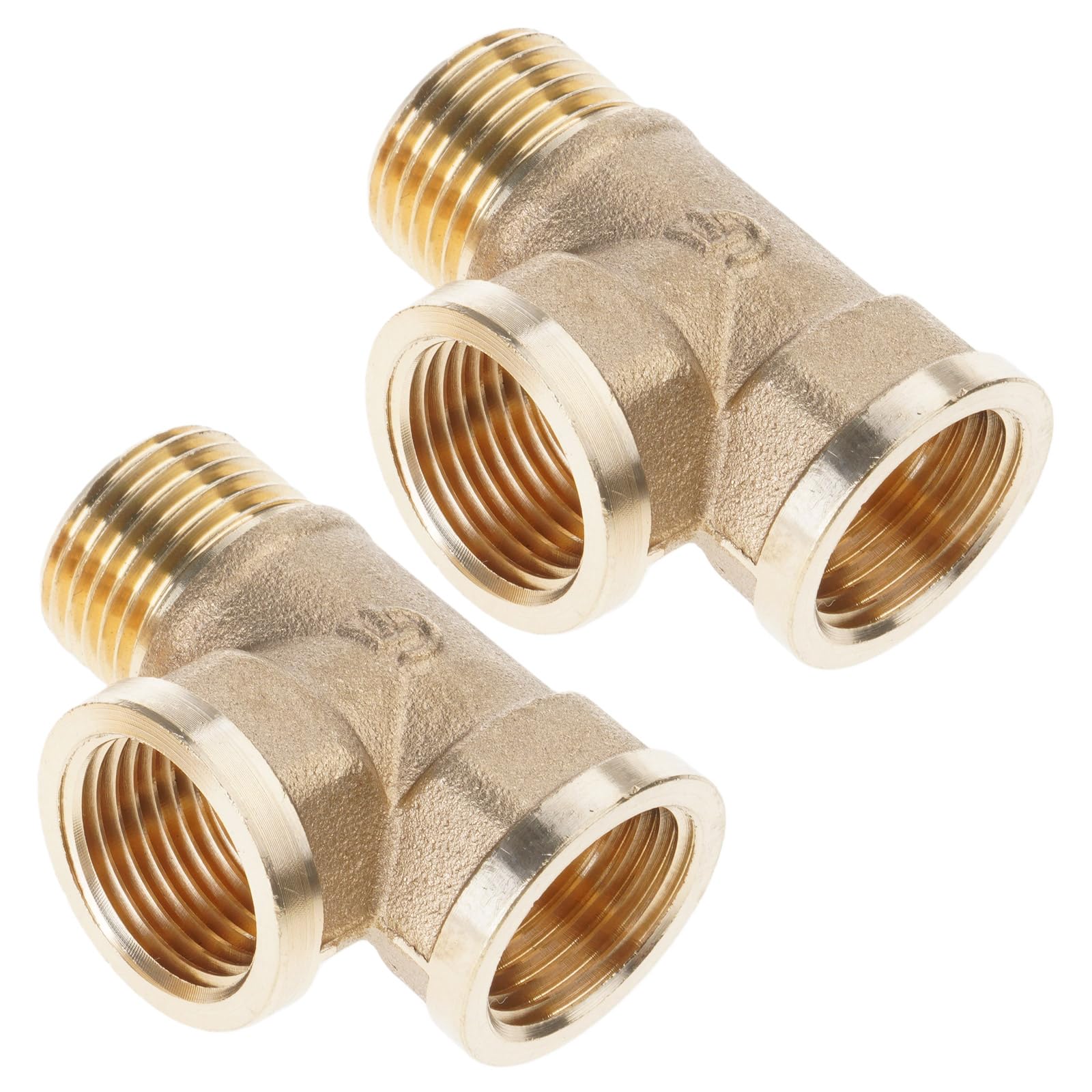 Accouplements pied bronze 2 divisions fibres externes internes alimentation eau