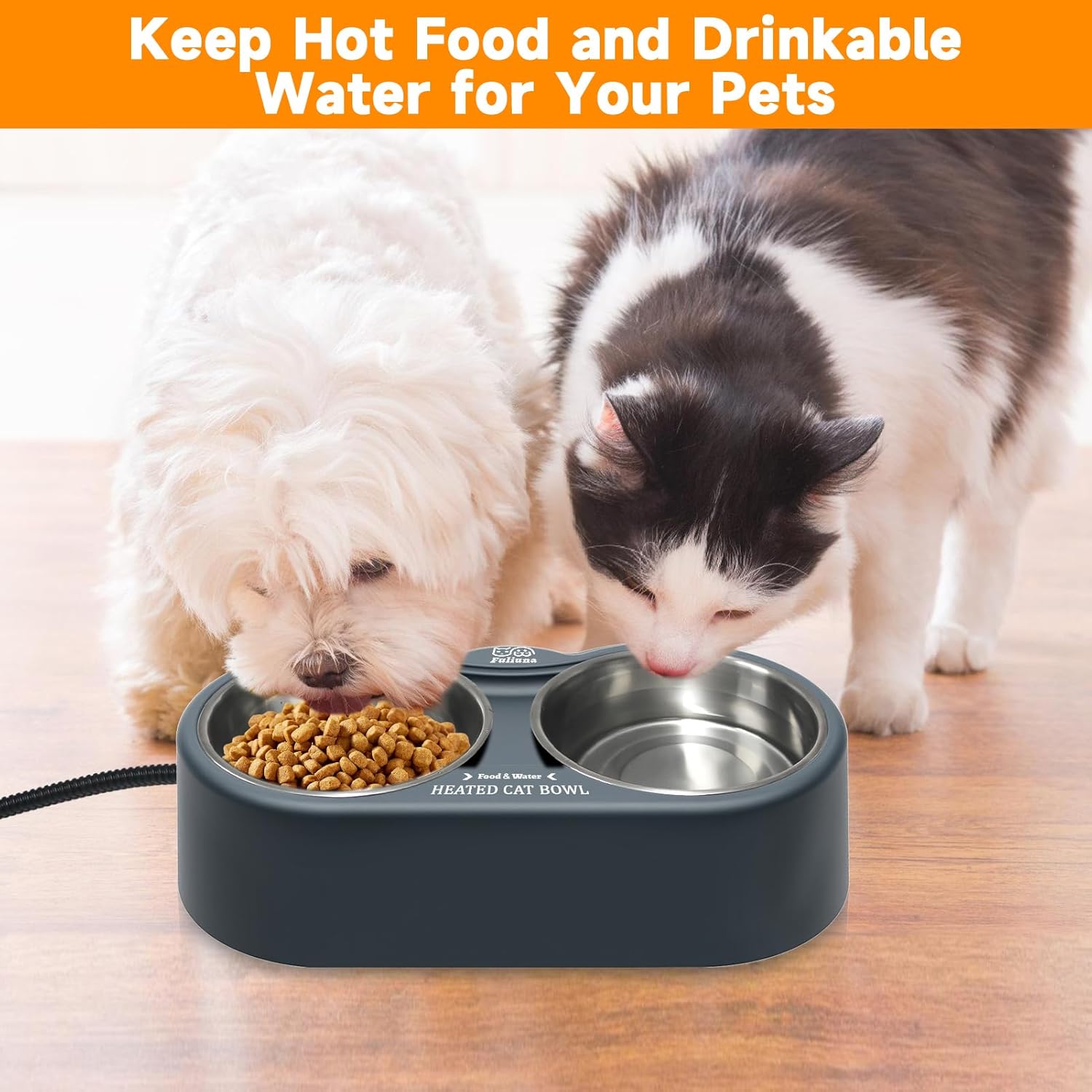 Keep Your Feline Happy: The Ultimate Heated Cat Bowl for Winter Comfort