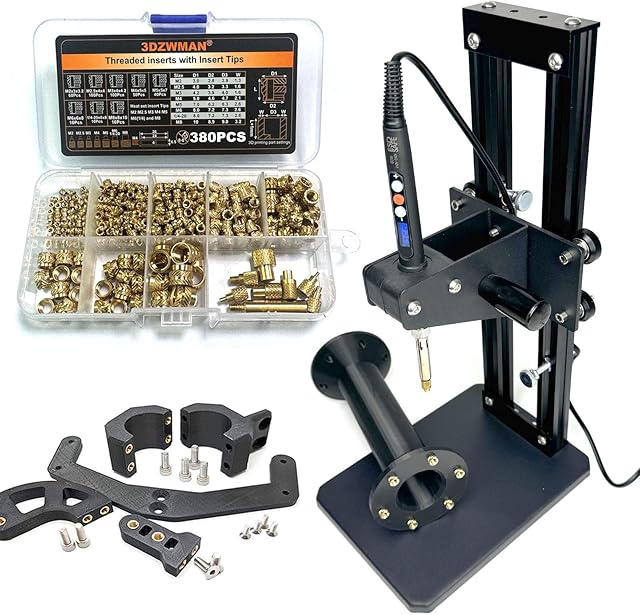 Vertical Heat Press Machine Heat Set Insert Tool Insertion Height ...