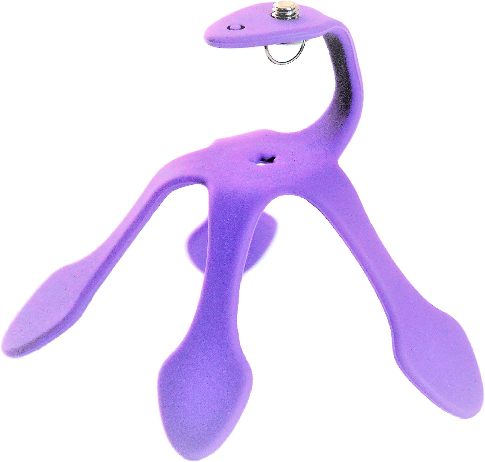 GotiTronics Gecko Spider Stent/Holder, the Most Flexible Portable Tripod for Smartphone, GoPro, SJCAM and other Action Cameras. Multiple colours (Tripod Only - PURPLE)