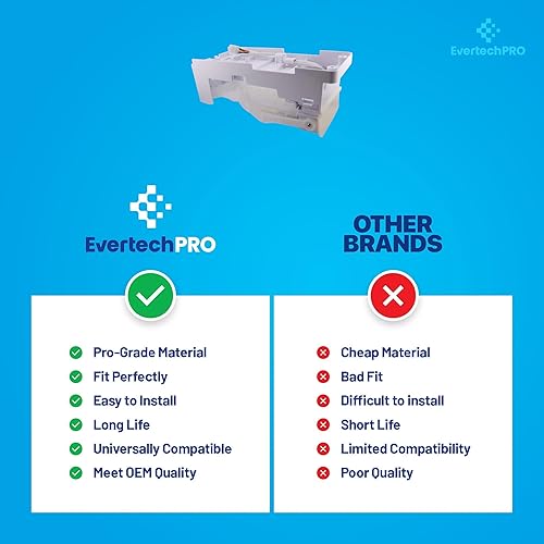 Miniatura 7 de EvertechPRO DA97-07603B Fabricante de hielo para refrigerador Samsung DA61-03213B DA61-05227A