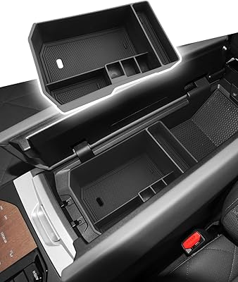 CDEFG for 2022-2025 2026 BMW iX Accessories Center Console Organizer Tray iX (xDrive50, M60) 2022 2023 2024 2025 2026 Armrest Storage Middle Console Insert