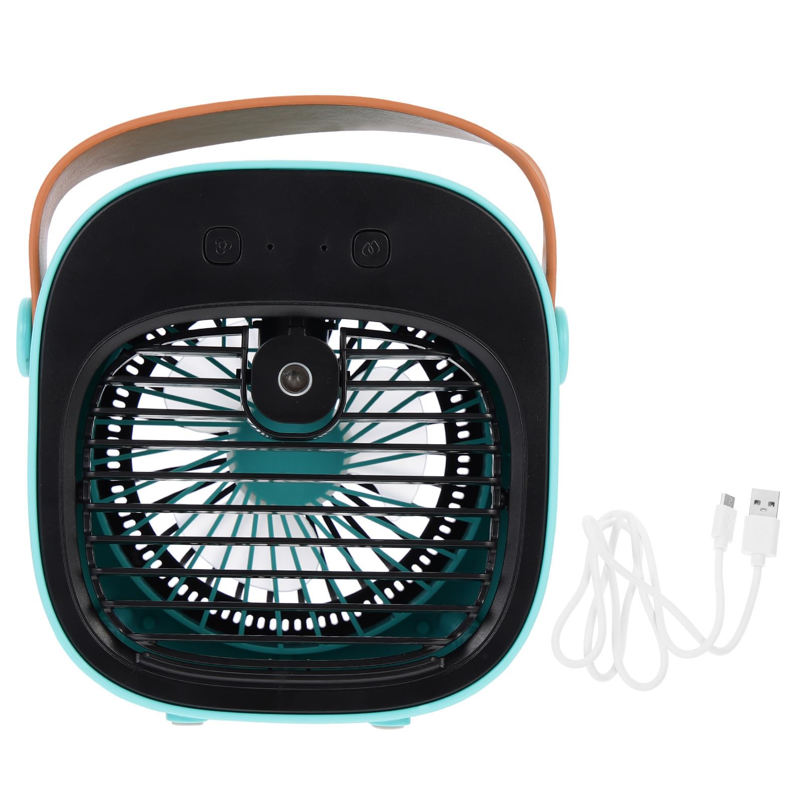 BESTYASH Ventilador de Mesa USB Portátil y Recargable Función de Enfriamiento y Carga USB para Oficina y Fiesta Verano, Diseño Práctico y Compacto