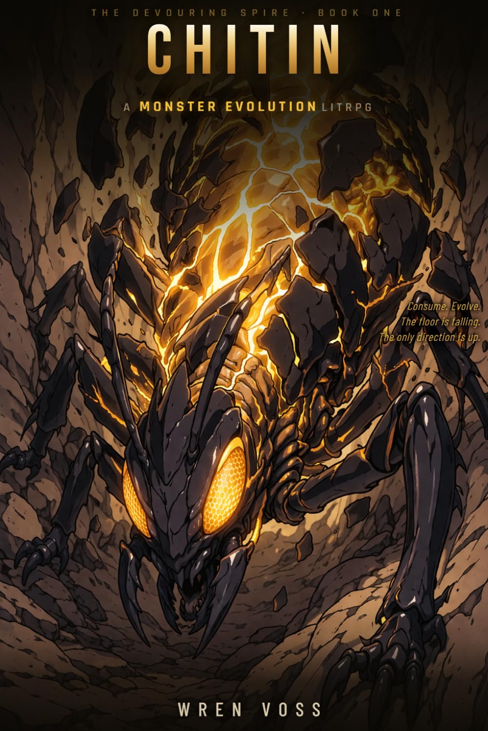 Chitin: A Monster Evolution LitRPG (The Devouring Spire Book 1)