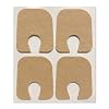 Aetna Foot Products - Adhesive Felt U-Shaped Callus or Toe Pads, Pack of 100, 18 Thick