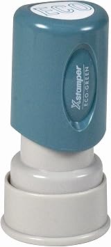 Xstamper Pre-Inked Custom Stamp N32 5/8" Round