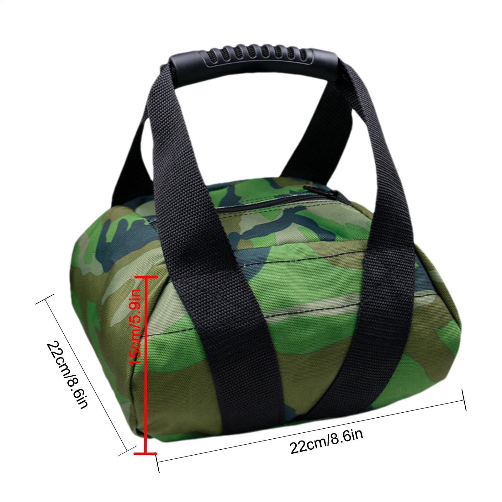 Strength Power - Bolsa de portátil para fitness, cómoda bolsa de suave con mancuernas | Bolsa de suave Oxford ajustable para levantamiento de pesas para entrenamiento en casa,