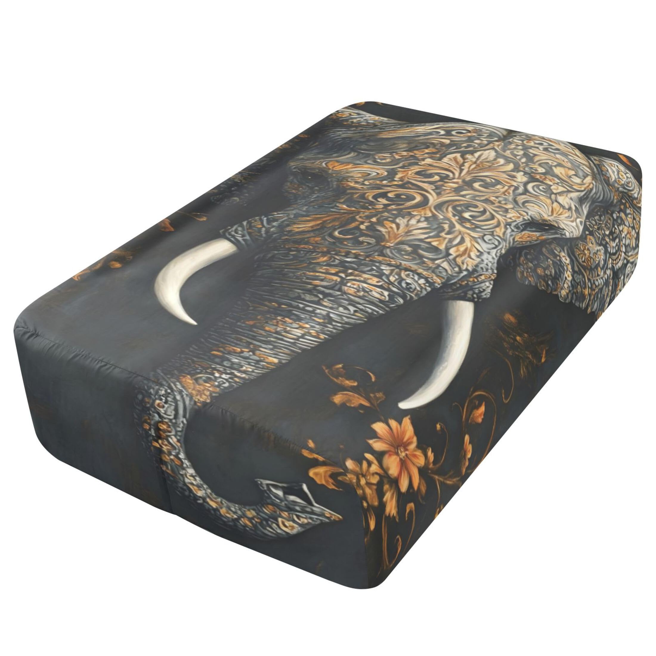 Elephant Sábana bajera ajustable individual para colchón de aire, bolsillo extra profundo de 24 pulgadas, funda suave y transpirable con apertura de válvula de cremallera para cama de aire