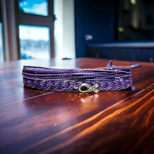 Miniatura 4 de Pulsera de concientización sobre el Alzheimer, en apoyo de los seres queridos que luchan contra el Alzheimer