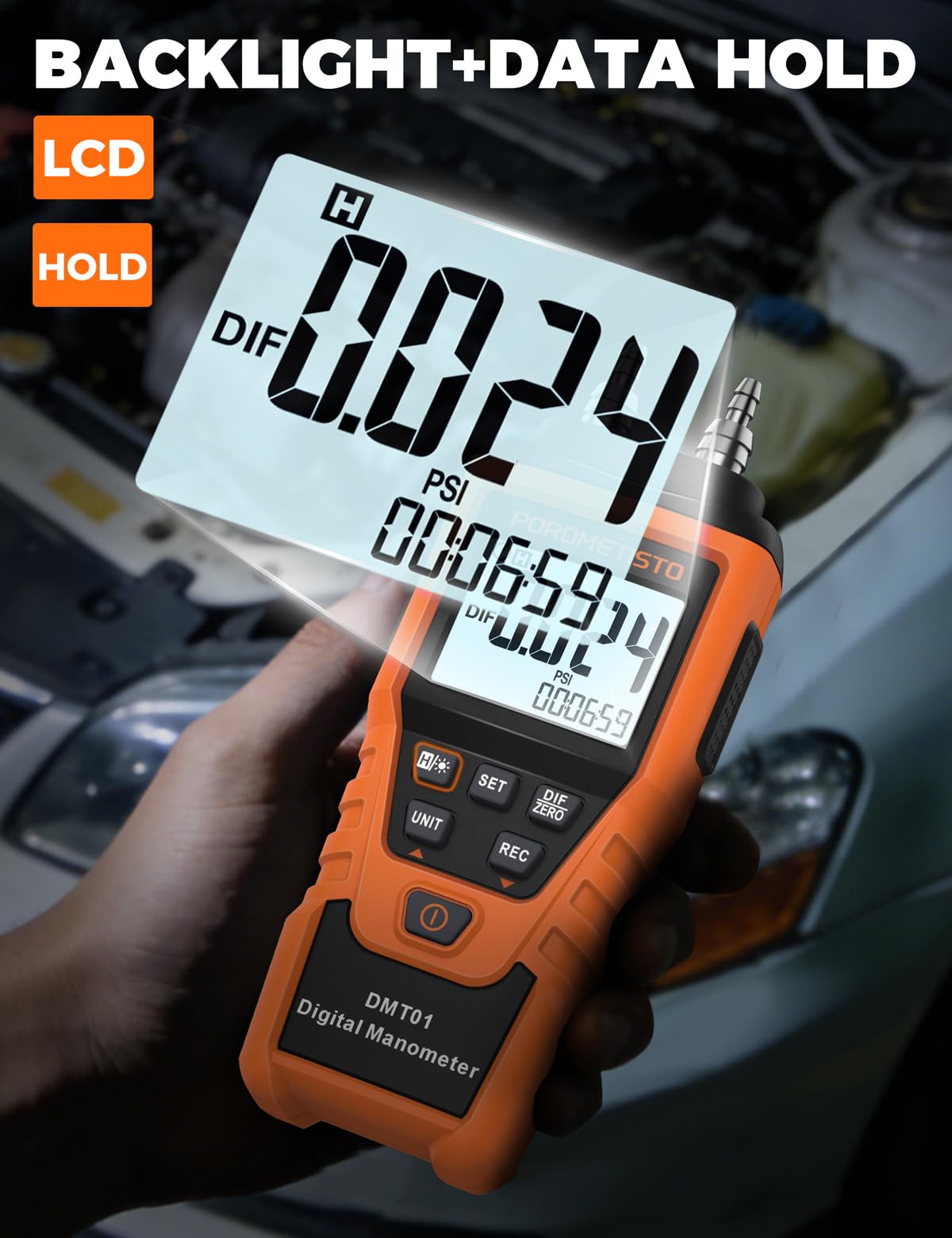 Digital Manometer - Precise Pressure Measurement -8