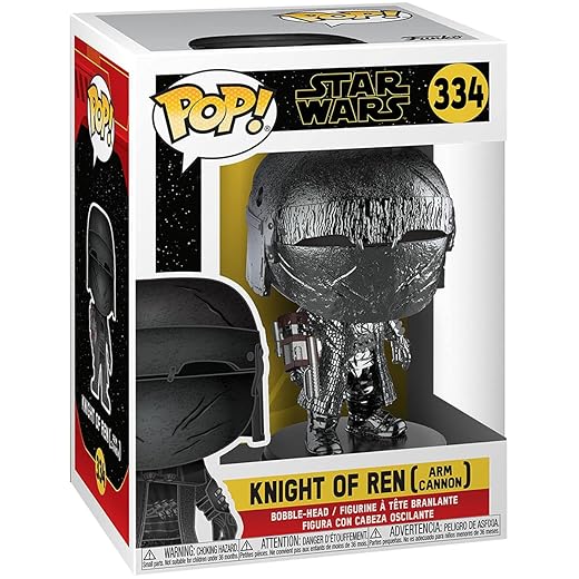 Funko Star Wars Pop! : Rise Of The Skywalker - Knights Of Ren Cannon (Hematite Chrome)