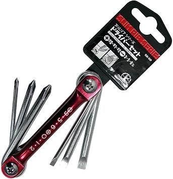 Besttool Folding Screwdriver Set BEST Slim Rib 65801