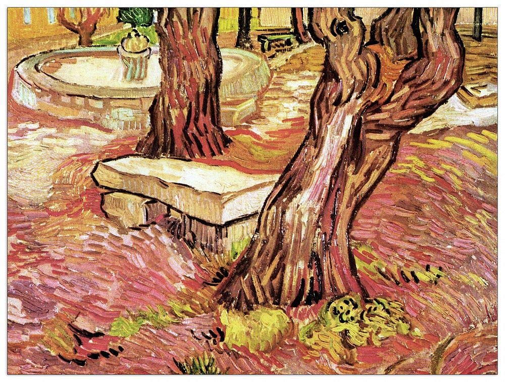 Tableau Van Gogh Vincent haut de gamme sur panneau en bois MDF 80x60 cm