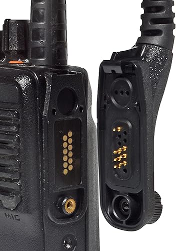 Miniatura 4 de Auriculares Walkie-Talkie, tres cables de tubo acústico con PTT para radio bidireccional Motorola XPR6350 XPR6550 XPR7550 APX 4000 6000 7000 HT