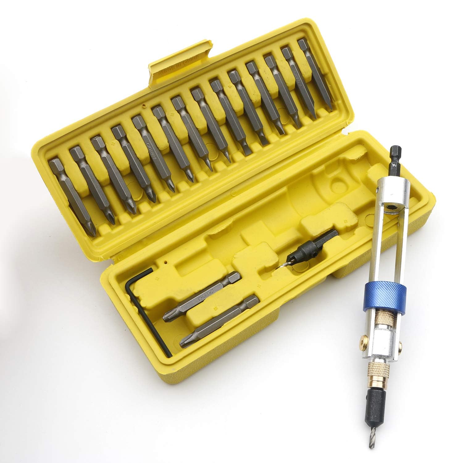 Lot de 20 embouts de tournevis à double usage pour perceuse sans fil et travaux