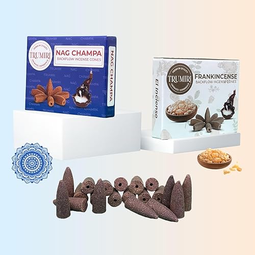 Vista 232 de Paquete combinado de conos de incienso de reflujo – 10 opio + 10 conos de incienso perfumados de cannabis