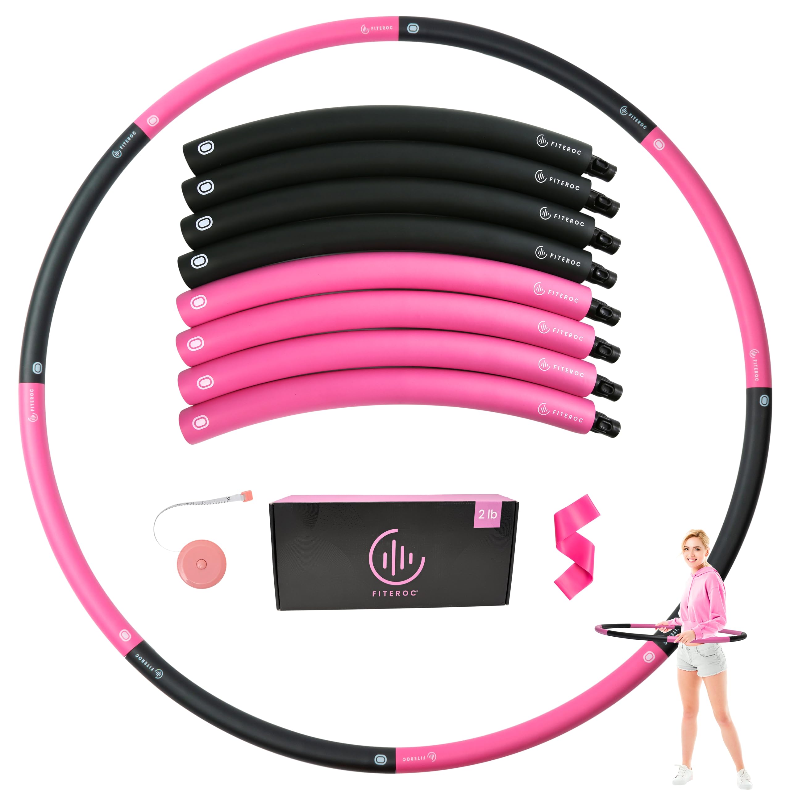 Fiteroc Weighted Fitness Hoop 2lb