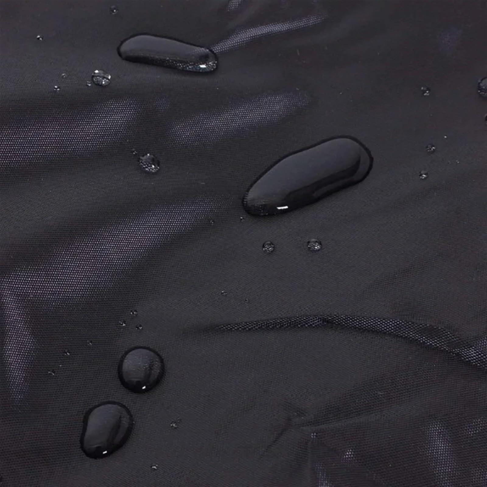 Funda Barbacoa Exterior Impermeable Cubierta for Barbacoa, Cubierta for Parrilla, protección for Lluvia, Gas, jardín, Exterior, Negro(145 x 61 x 117cm)