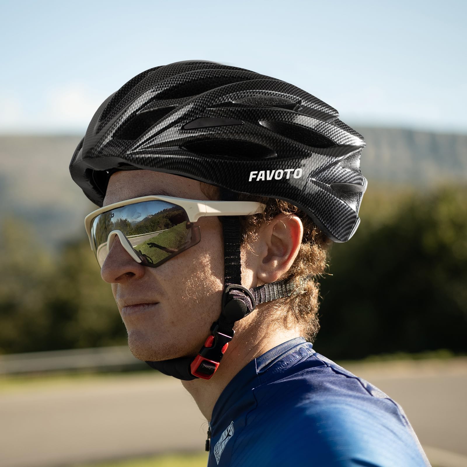 Casque Vélo Favoto Adulte – Noir – Léger Respirant – Taille M