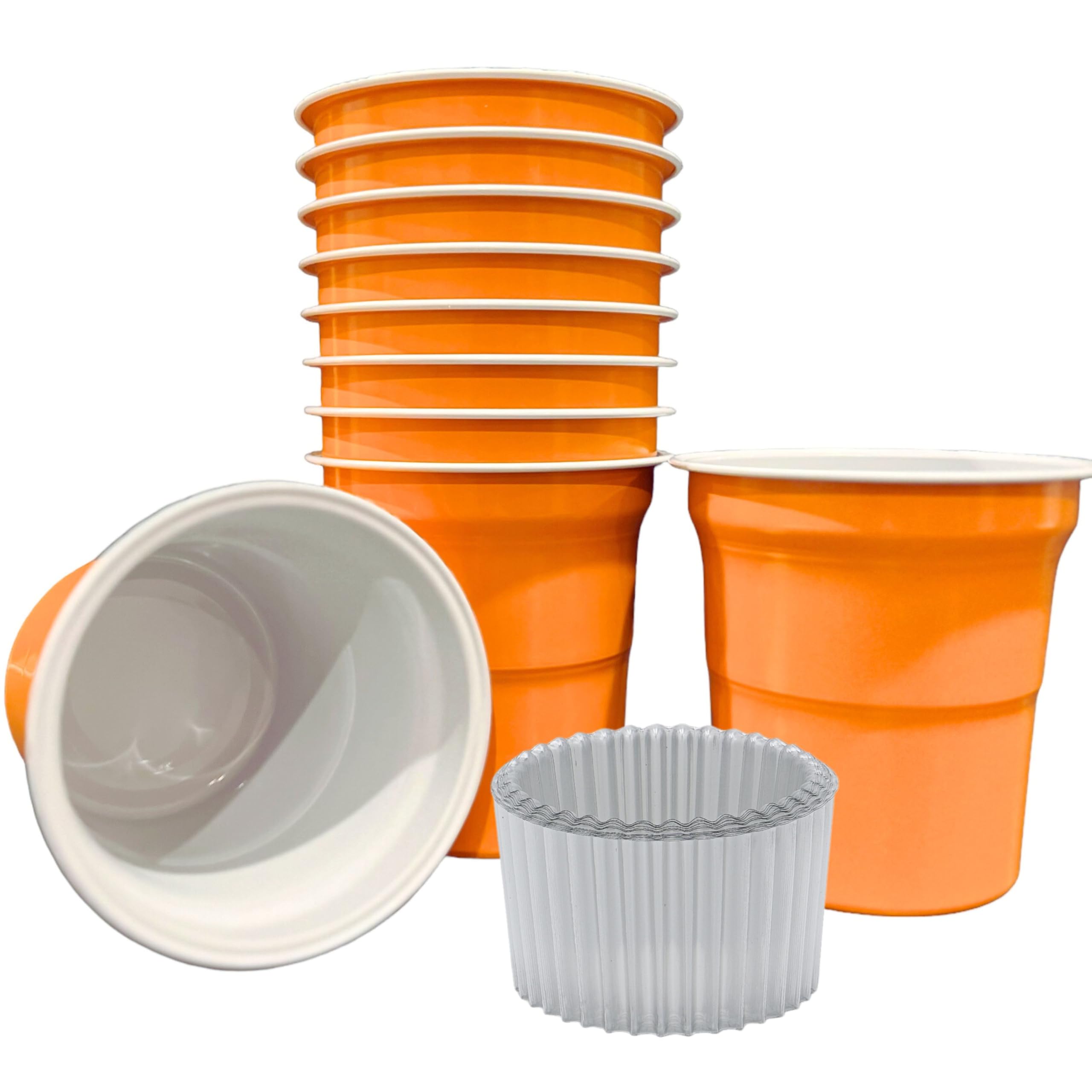 Zelbeez Aluminum Cups – Aluminum Drinking Cups Set of 12 with Sleeves – 16oz Cool Metal Cups for Drinks, Beverages, Cocktails – Reusable and Dishwasher Safe – Reusable Metal Cups for Parties