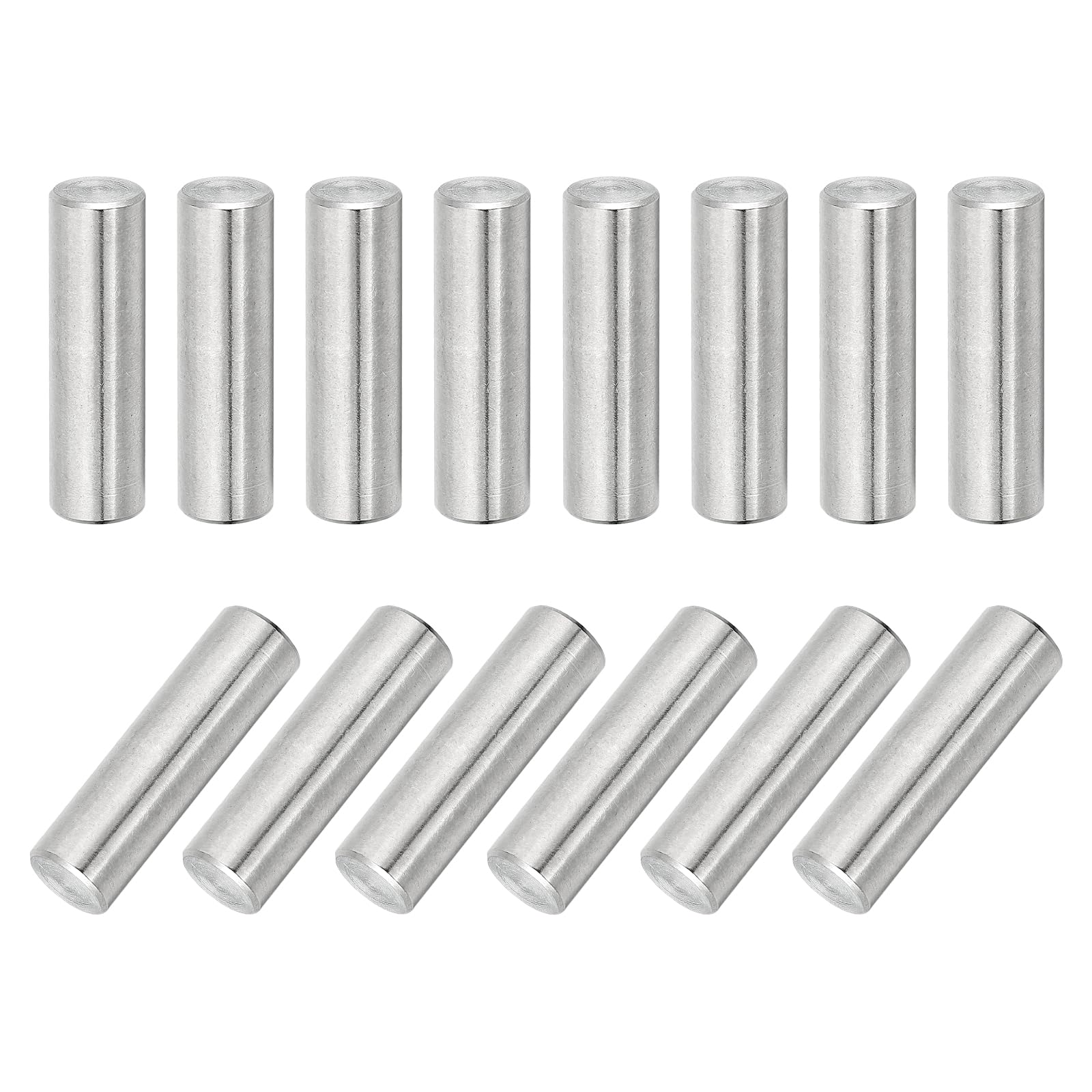 MECCANIXITY 14Pcs Dowel Pin 6mm x 70mm Shelf Support Pin 304 Stainless Steel Shelf Pegs for Shelves Cabinets Furniture Nickel Plated, Silver Tone — Amazon image 15