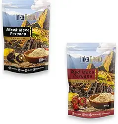 Combo Maca Peruana Negra + Vermelha 150 g cada - Inka Qhatu