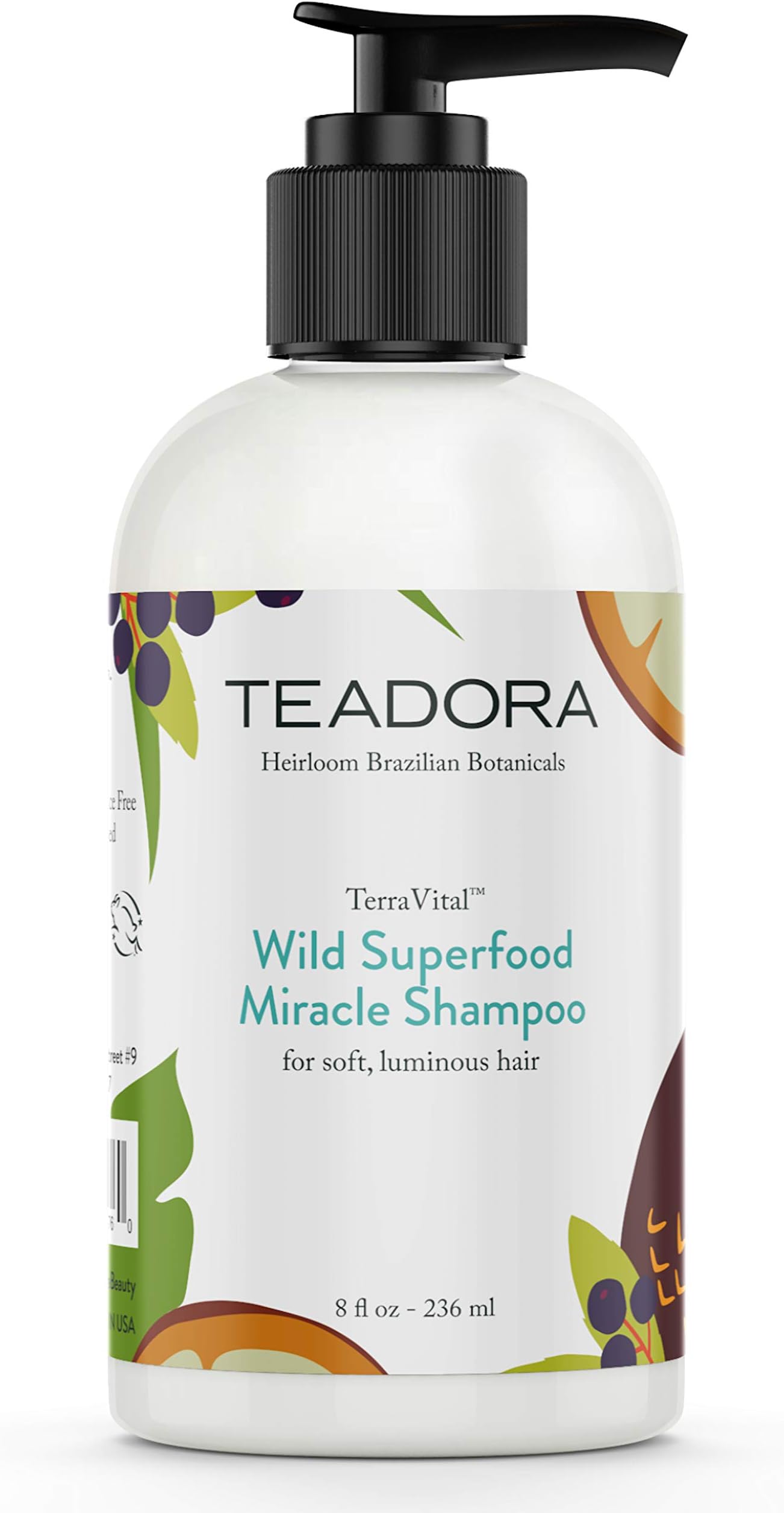 TEADORA Brazilian Radiance Miracle Shampoo Vegan & Sulphate Free
