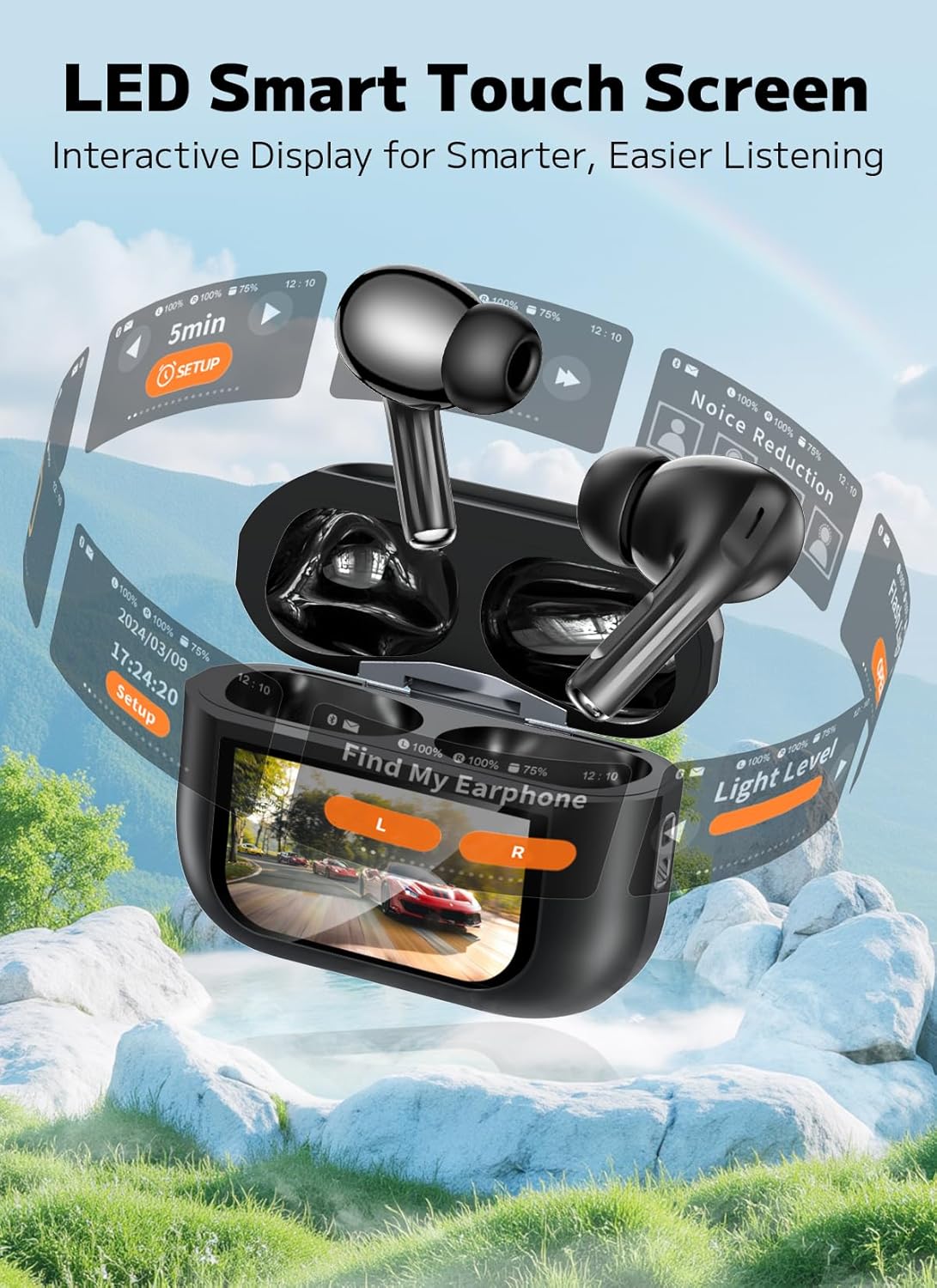 Szwdo Earbuds Charging Case