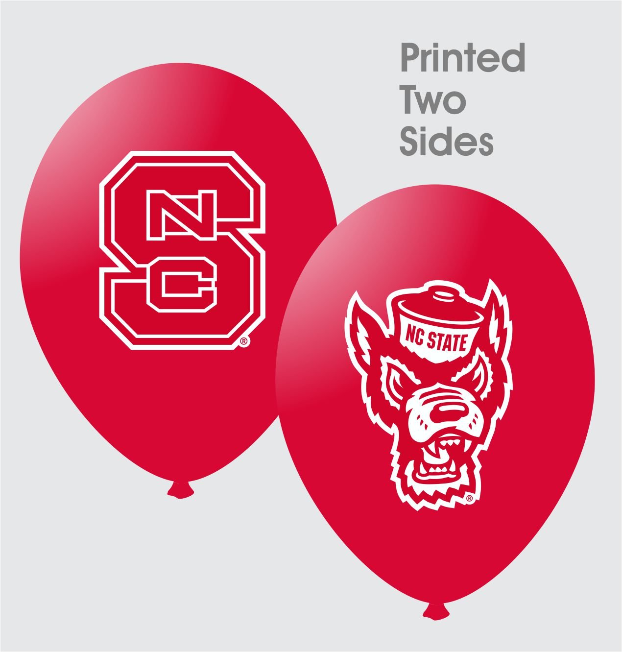 NC State Wolfpack 11" Balloons - 10/pkg.
