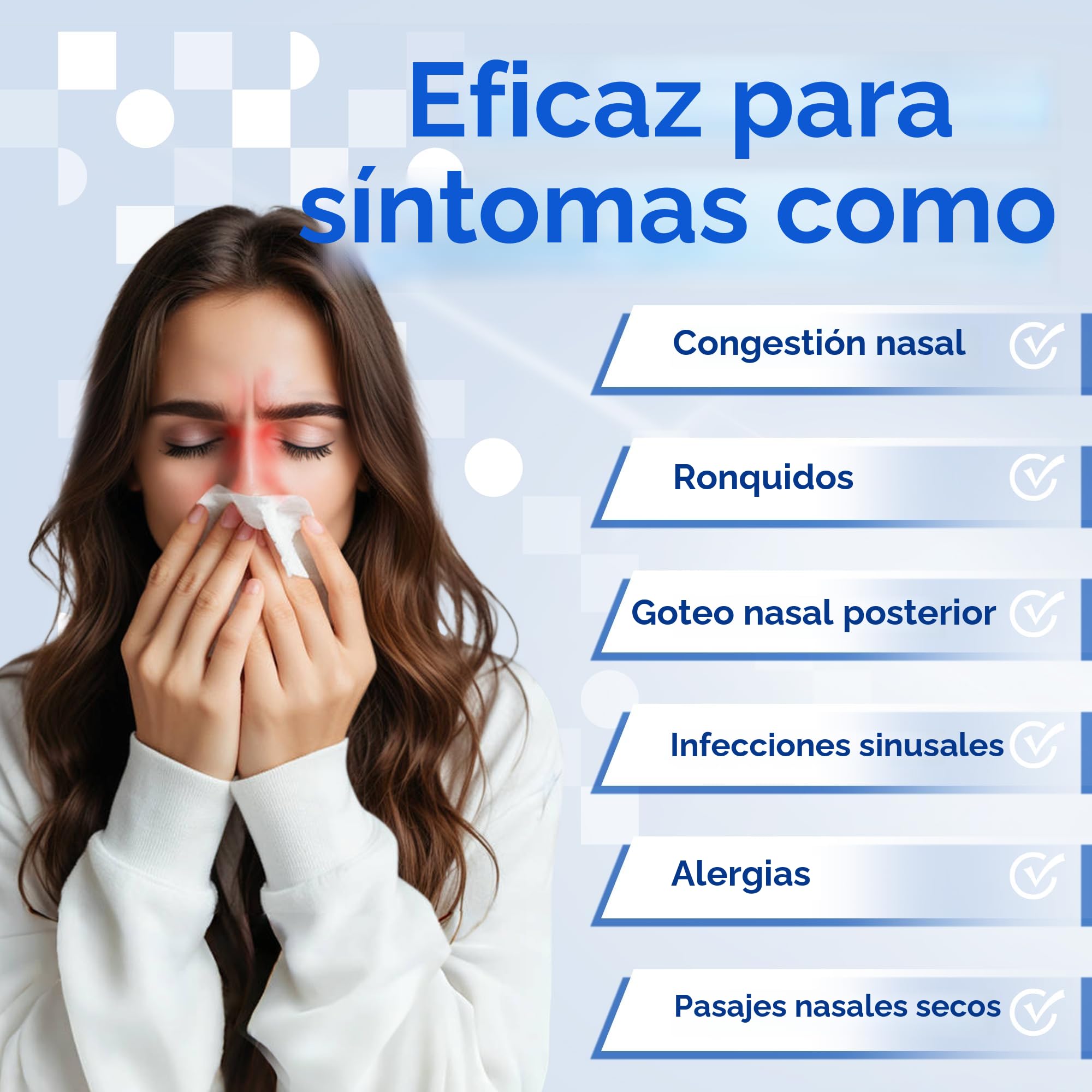 Neti Pot - Sistema de riego nasal inalámbrico, máquina limpiadora de botellas de enjuague nasal, kit de sistema de enjuague sinusal eléctrico para alivio de los senos nasales (White A)